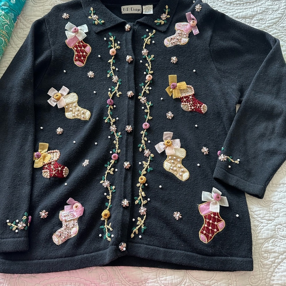 Vintage Christmas cardigan